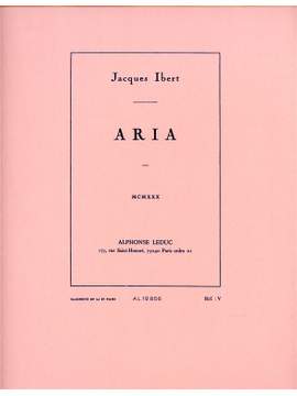 Jacques Ibert: Aria