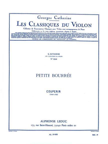 François Couperin: Petite Bourrée