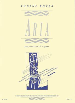 Eugène Bozza: Aria