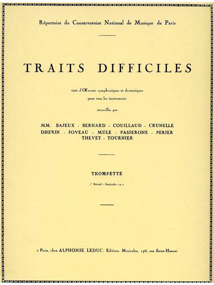 Traits difficiles Vol.1