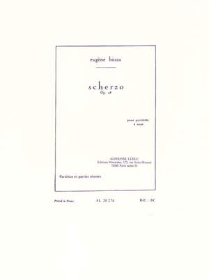Eugène Bozza: Scherzo For Wind Quintet Op.48