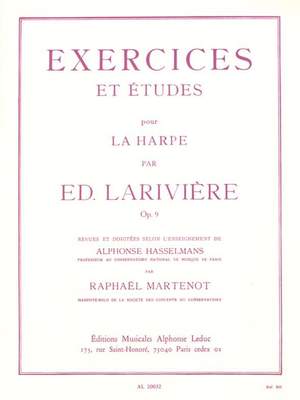 Edmond Lariviere: Exercices et Etudes Op. 9