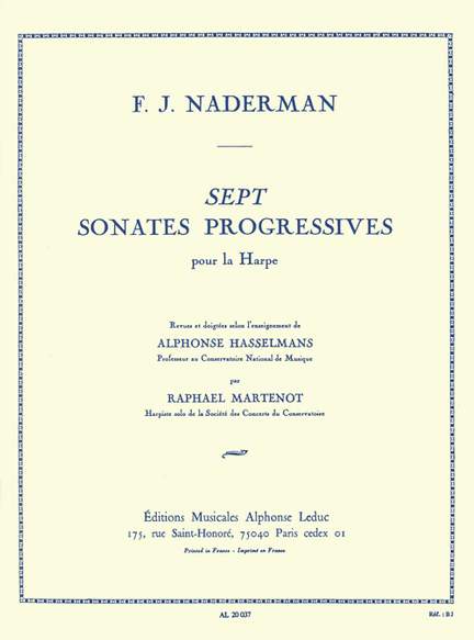 Naderman: 7 Sonates progressives