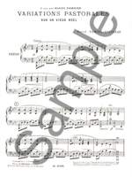Marcel Samuel-Rousseau: Variations Pastorales Sur Un Vieux - Noel For Harp Product Image
