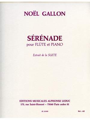 Gabriel Noel-Gallon: Serenade Extrait De Suite
