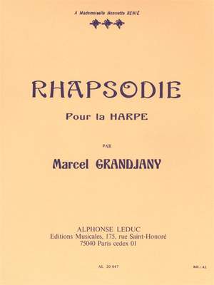 Marcel Grandjany: Rhapsodie