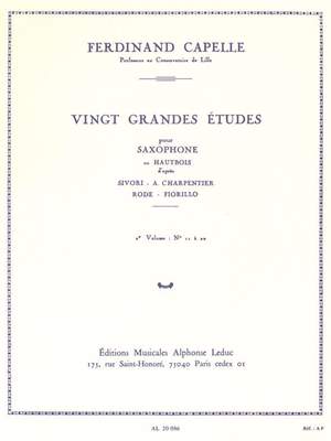 Capelle: 20 Grandes Etudes Vol. 2 - Etudes 11 A 20