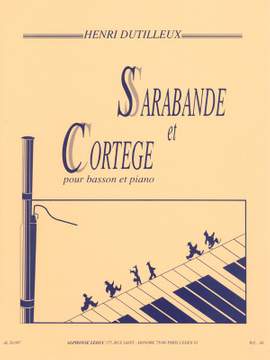 Henri Dutilleux: Sarabande et Cortege for Bassoon and Piano