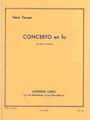 Henri Tomasi: Concerto For Flute And Orchestra