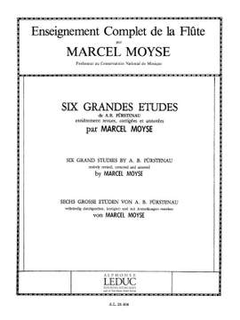 Marcel Moyse: 6 Grandes Etudes de Furstenau