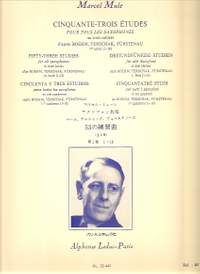 Marcel Mule: 53 Etudes 1, d'après Boehm, Terschak et Fürstenau