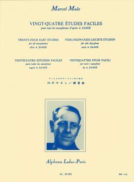 Marcel Mule: 24 Etudes faciles