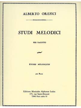 Orefici: Etudes Melodiques