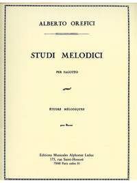 Orefici: Etudes Melodiques