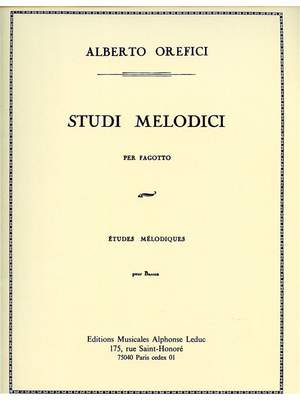 Orefici: Etudes Melodiques