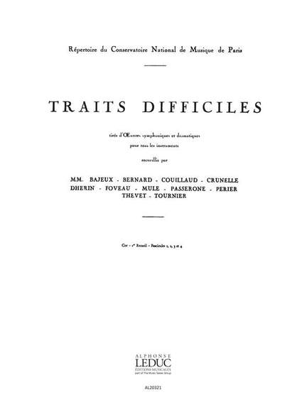 Traits difficiles Vol.1