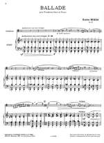 Eugène Bozza: Ballade pour Trombone et Piano Product Image