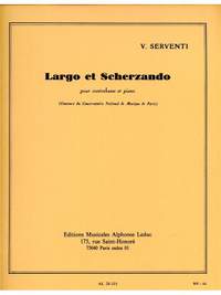 Victor Serventi: Largo et Scherzando pour contrebasse et piano