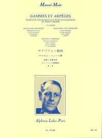 Marcel Mule: Gammes et Arpèges en trois cahiers, Vol. 1