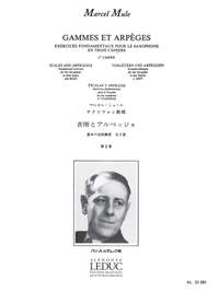 Marcel Mule: Gammes et Arpèges en trois cahiers, Vol. 2
