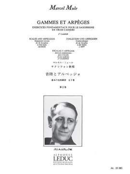 Marcel Mule: Gammes et Arpèges en trois cahiers, Vol. 2
