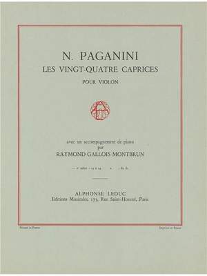 Niccolò Paganini: 24 Caprices Op.1, Vol.2