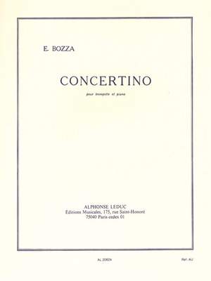 Eugène Bozza: Concertino For Trumpet And Piano