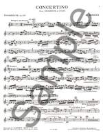 Eugène Bozza: Concertino For Trumpet And Piano Product Image