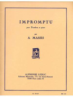 Amable Massis: Impromptu (Trombone And Piano)