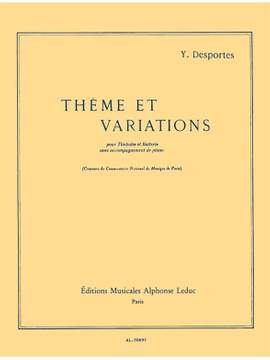 Yvonne Desportes: Thème Et Variations