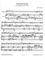 Eugène Bozza: Badinage Trompette C ou Bb et Piano Product Image