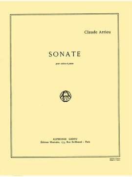 Claude Arrieu: Sonate