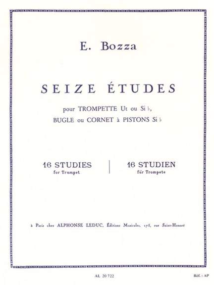 Eugène Bozza: 16 Etudes