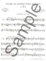 Henri Brod: Études et Sonates pour hautbois solo Vol. 1 Product Image