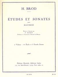 Henri Brod: Etudes et Sonates Vol.2