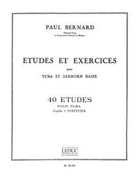 P. Bernard: 40 Etudes D'Apres Forestier