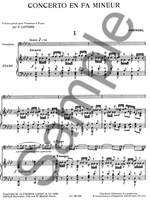 Georg Friedrich Händel: Concerto en Fa mineur Product Image