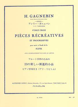 Gagnebin: 23 Pieces Recreatives