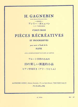 Gagnebin: Piece Recreatives(23)