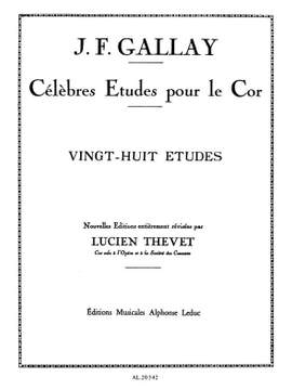 Jacques-François Gallay: 28 Etudes Op.13