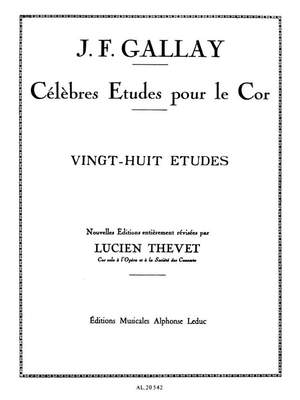 Jacques-François Gallay: 28 Etudes Op.13