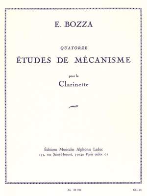 Eugène Bozza: 14 Etudes De Mécanisme