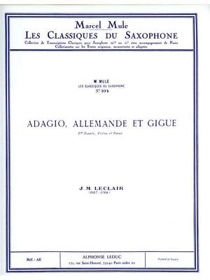 Leclair: Classique Saxophone Mib N0104