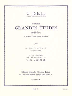 Ulysse Delécluse: 14 Grandes Etudes