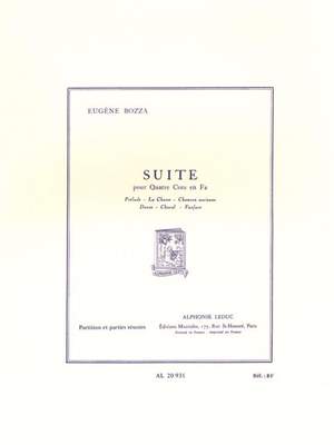 Eugène Bozza: Suite For Four Horns