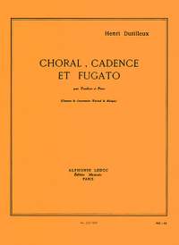 Henri Dutilleux: Choral, cadence et fugato pour trombone et piano