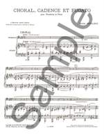 Henri Dutilleux: Choral, cadence et fugato pour trombone et piano Product Image
