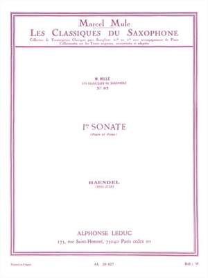 Georg Friedrich Händel: Flute Sonata No.1
