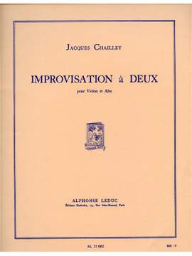Jacques Chailley: Improvisation A Deux