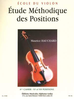 Maurice Hauchard: Etude Méthodique Des Positions Vol 4